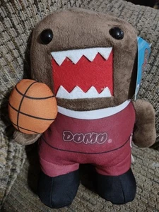 Domo Kun Basketball Plush Toy Domo Kelly Toy 7in 2017 Clean Sports Domo Plush - Picture 1 of 9