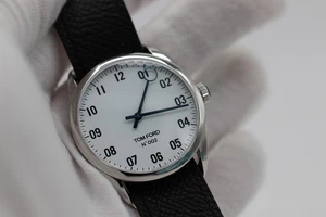 Tom Ford N.002 Tf0120267294 White Ss Quartz Men'S Watch - Picture 1 of 15