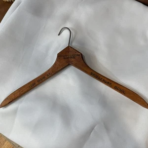 Antique wooden hanger Bridgeport Connecticut From MCAVOY Taylor’s headquarters - Picture 1 of 8