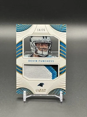 2016 Panini Clear Vision #14 Devin Funchess - /25 - Image 1 of 2