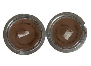 Prestige Creme to Powder Touchtone Foundation CM-04A Brown Sugar Lot Of 2 - Picture 1 of 2