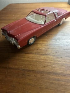 1976 Cadillac Eldorado Firethorn Red Dealer Promo Model Car - Picture 1 of 6