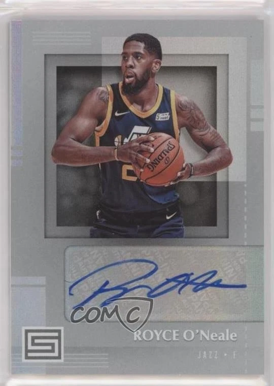 2017-18 Panini Status Signatures Royce O'Neale #SG-RON Rookie Auto RC - Image 1 of 3
