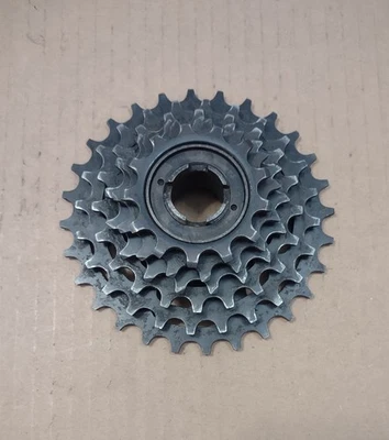 Vintage Old Bike Suntour Freewheel AP 13x28  6 Speed Black Color Biking Cycling - Image 1 of 4