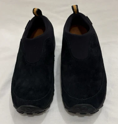 Zapatos sin cordones impermeables Merrell Quantum PolarTec para hombre sin usar, en caja, gamuza negra talla 8,5 Foto 1 de 4