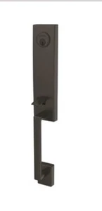 SCHLAGE FCT58CEN622 Company Century Handleset, Matte Black - Picture 1 of 6
