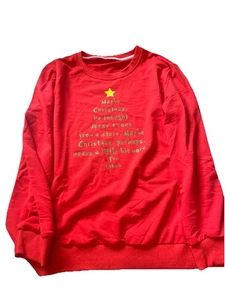 Felpa natalizia Grinch taglia 2XL nuova senza etichette - Foto 1 di 3