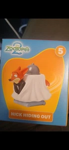McDonald’s Zootopia 2 Happy Meal Toy 2025 Nuevo Nick Hiding Out #5 Figura - Imagen 1 de 2
