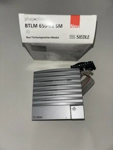 Siedle BTLM 650-03 SM Bus-Türlautsprecher-Modul Silber-Metallic NEU! - Picture 1 of 2