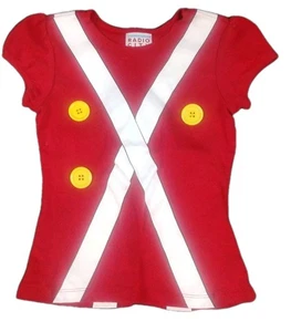 Radio City Rockettes Navidad Espectacular Juguete Soldado Camisa Niñas Grande  - Imagen 1 de 6