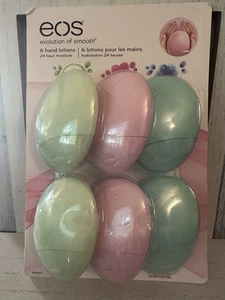 EOS NEW Limited Edition Holiday Hand Lotion Cream Set x6 Cucumber, Berry Blossom - Picture 1 of 5