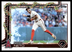 2025 Topps Holiday Zach Neto #H149 Holiday //20 - Bild 1 von 2