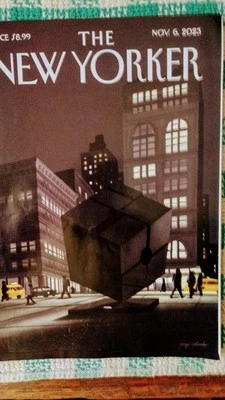 THE NEW YORKER Magazine, Nov 6, 2023 "Astor Place" - Image 1 of 4