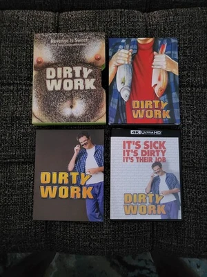 Dirty Work (4K UHD + 2x Blu-ray, 1998) w/Case Slipcover & Book Vinegar Syndrome - Image 1 of 4