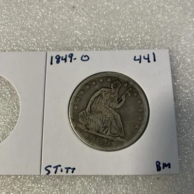 1849-0 Seated Liberty Half Dollar  - Image 1 of 4