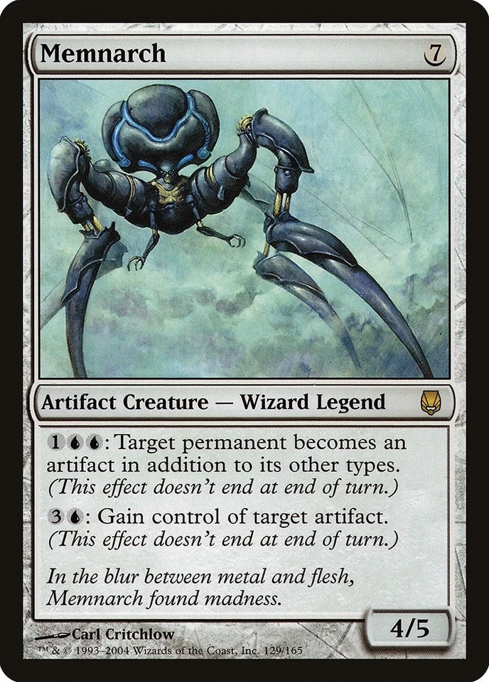 Memnarch Darksteel HEAVILY PLD Artifact Rare MAGIC THE GATHERING CARD ABUGames - Image 1 of 1