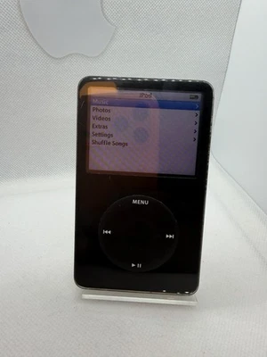 Apple iPod Classic 5Th 5.5 Generation Black 30GB Wolfson Video DAC Antique #7617 - Image 1 of 4
