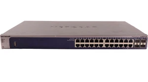 NETGEAR GSM7224 ProSafe 24-port GB Gigabit L2 Managed Switch - Picture 1 of 5