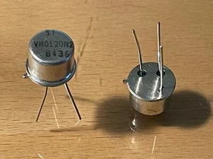 VN0120N2 - SILICONIX N-channel enhancement-mode vertical DMOS power FET, CAN-3 - Picture 1 of 3