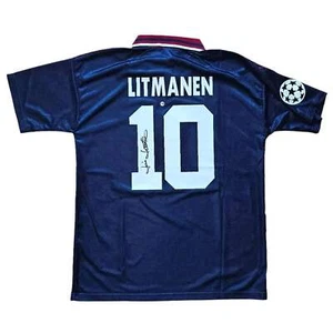 Jari Litmanen 10 Ajax 1994-1995 Away | Champions League Winners - Picture 1 of 9