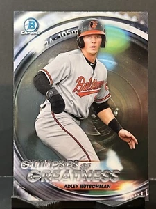2020 Bowman Draft - Glimpses of Greatness #GOG-AR Adley Rutschman - Picture 1 of 1