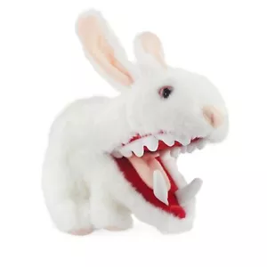 Monty Python Rabbit w/ Big Pointy Teeth Plush by Toy Vault, Holy Grail Licensed - Picture 1 of 10