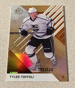 2016-17 SP Game Used Orange Rainbow #74 Tyler Toffoli Kings 21/110 - Picture 1 of 2