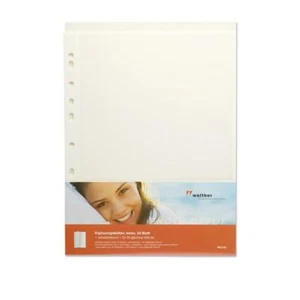 10 Blatt Fotoalbum Fotoblätter Selbstklebend Fotokarton Fotos Walther DS-118 - Bild 1 von 4