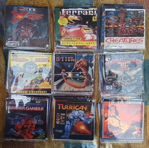 Games x Commodore 64: Choose Floppy Disks C64 Pay One Postal Expense Games