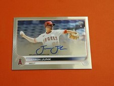 ⚾️ 2022 Topps Chrome Janson Junk Auto RA-JJ Angels