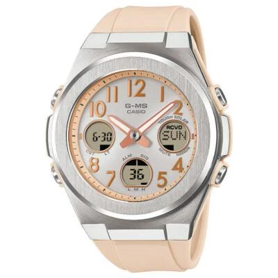 Reloj Mujer CASIO BABY-G MSG-W610FE-4AJF Plata Rosa Nuevo con caja - Imagen 1 de 4