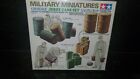Tamiya German Fuel Drums & Jerry Cans Set 1/35 Scale Model Kit