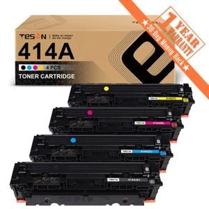 Tesen 4 Stück 414A mit Chip Toner kompatibel für HP W2020A Colors Pro M454dn M479fd - Bild 1 von 7