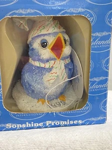 Sonshine Promises Owl Bird Singing Love 8020 Figurines Ornament Dated 1999 Vtg - Picture 1 of 6
