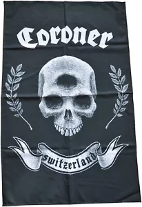 CORONER - Reborn - 103 cm x 65 cm - Posterflagge / Poster Flag - 166925 - Bild 1 von 1