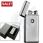Dual Arc Electric USB Lighter Plasma Rechargeable Windproof Flameless Cigarette