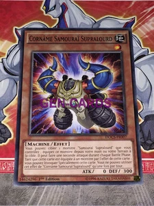 Carte Yu Gi Oh CORNAME SAMOURAI SUPRALOURD DOCS-FR007 x 3 - Picture 1 of 1