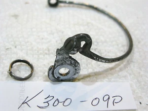 Old Garcia Mitchell 300 reel bail wire + 81052 81053 + 81014 spring worn France - Picture 1 of 6
