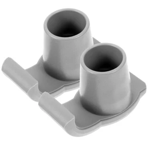 2 Pcs Spazierstock Mit Sitz Rutsch Feste Schlitten Füße Gummifuß Für Gehstock - Bild 1 von 19