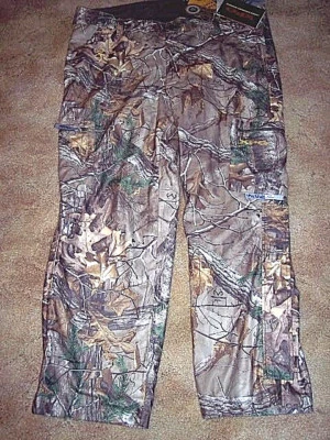 Mens 3X Camo Hunting Pants Realtree Camo Rain Pants Scent Control Waterproof New - Image 1 of 4