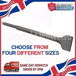 WIDE 250MM LONG SDS PLUS FLAT CHISEL MASONRY CONCRETE STONE BRICK DRILL BIT - Picture 1 of 11
