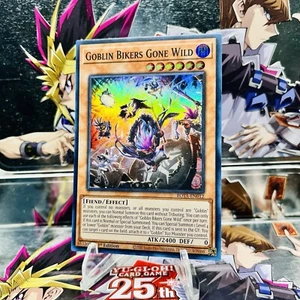 Yugioh Goblin Bikers Gone Wild ROTA-EN012 Super Rare 1st Ed NM - Picture 1 of 1