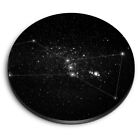 Round Mdf Magnets - Bw - Orion Star Constellation Solar System #41429