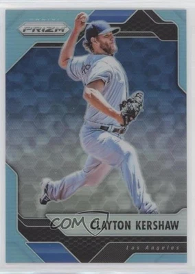 2017 Panini Chronicles Prizm Light Blue Prizm /299 Clayton Kershaw #32 - Image 1 of 2