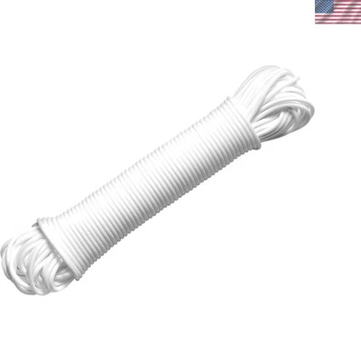 Clothesline Plastic 100 Foot Weather Resistant Outdoor Indoor Line - Image 1 of 2