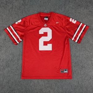 Ohio State Buckeyes Trikot Jugend Medium 12/14 rot NCAA Football Mesh Kinder Nike - Bild 1 von 12