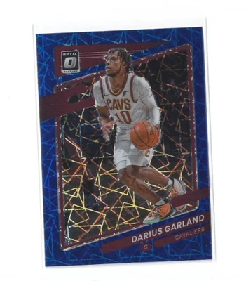 2021-22 Panini Donruss Optic Darius Garland Blue Velocity Cavaliers #65 - Image 1 of 2