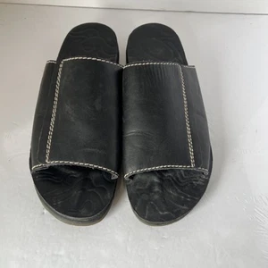 Dr. Martens Air Wair Pantoletten Seitennaht Sandalen Herren US 12 schwarz Leder Vintage - Bild 1 von 7