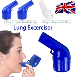 Natural Mucus Clearance Remover Device Lung Air Bloating Physiotherapy Exerciser - Picture 1 of 19