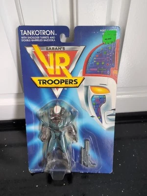 Figura de acción Dark Heart Saban's VR Troopers 1994 Kenner Foto 1 de 4